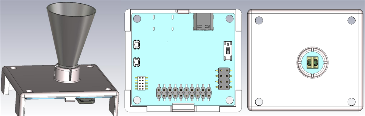 Acconeer CH125-40 Conical Horn Antenna Evaluation Kit